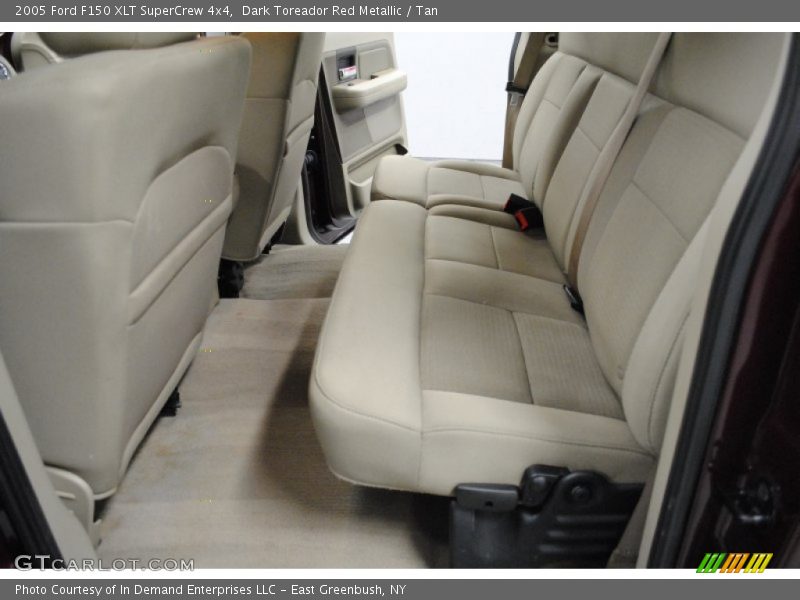 Dark Toreador Red Metallic / Tan 2005 Ford F150 XLT SuperCrew 4x4