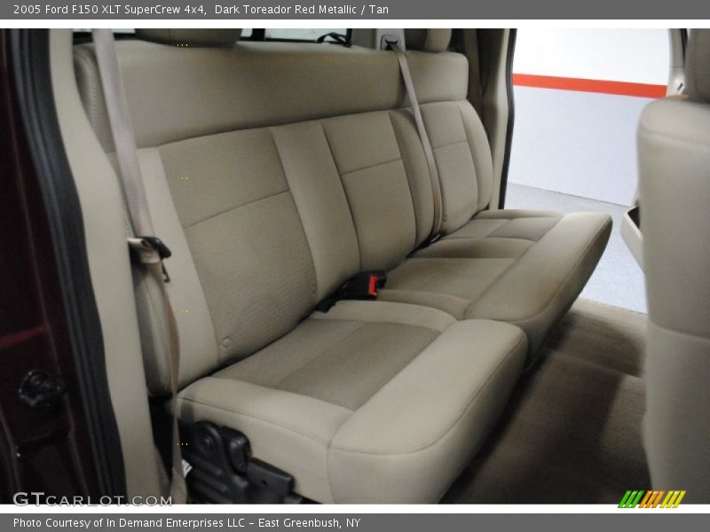 Dark Toreador Red Metallic / Tan 2005 Ford F150 XLT SuperCrew 4x4