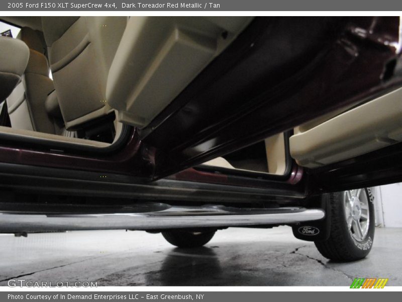 Dark Toreador Red Metallic / Tan 2005 Ford F150 XLT SuperCrew 4x4