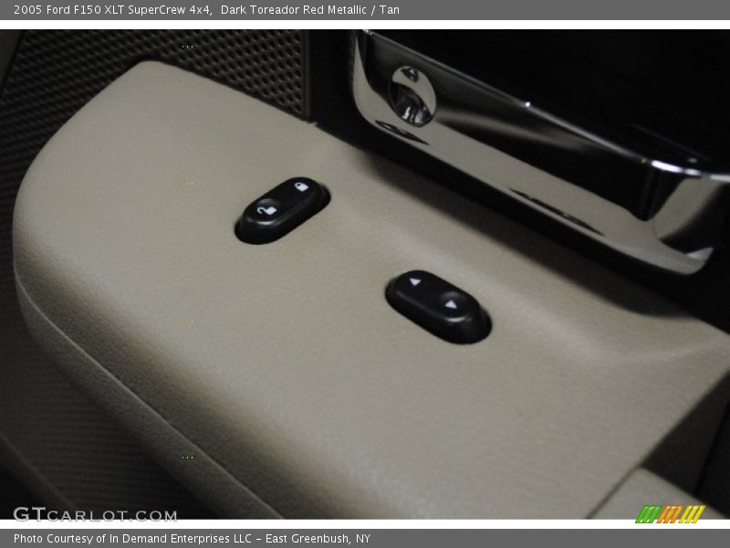 Dark Toreador Red Metallic / Tan 2005 Ford F150 XLT SuperCrew 4x4