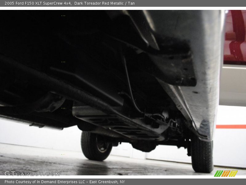Dark Toreador Red Metallic / Tan 2005 Ford F150 XLT SuperCrew 4x4