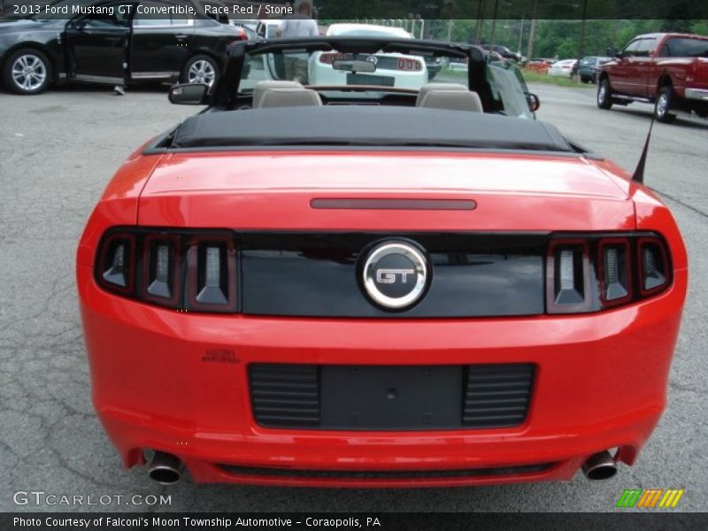 Race Red / Stone 2013 Ford Mustang GT Convertible