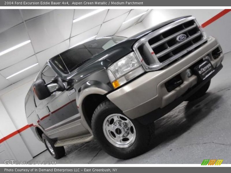 Aspen Green Metallic / Medium Parchment 2004 Ford Excursion Eddie Bauer 4x4
