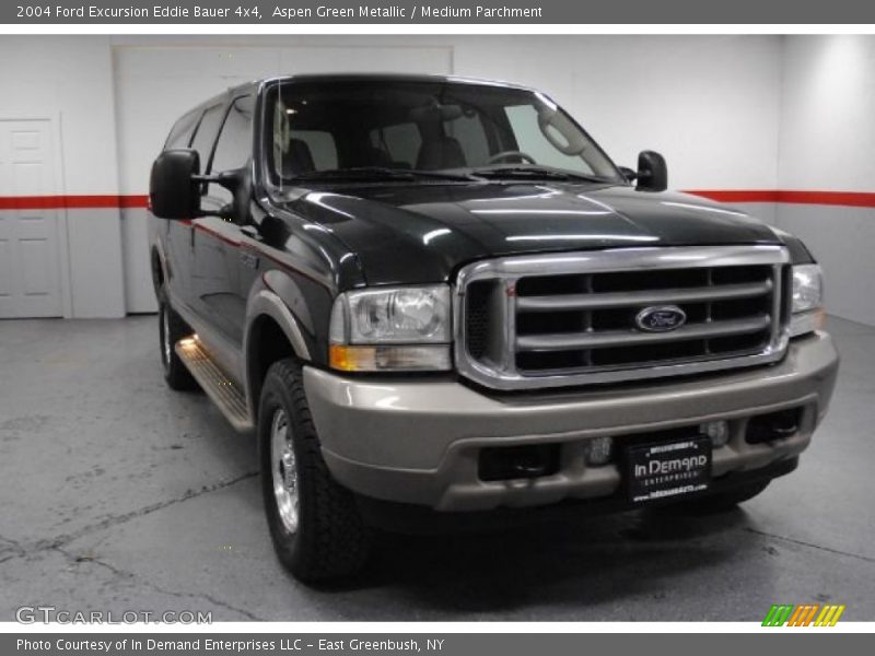 Aspen Green Metallic / Medium Parchment 2004 Ford Excursion Eddie Bauer 4x4