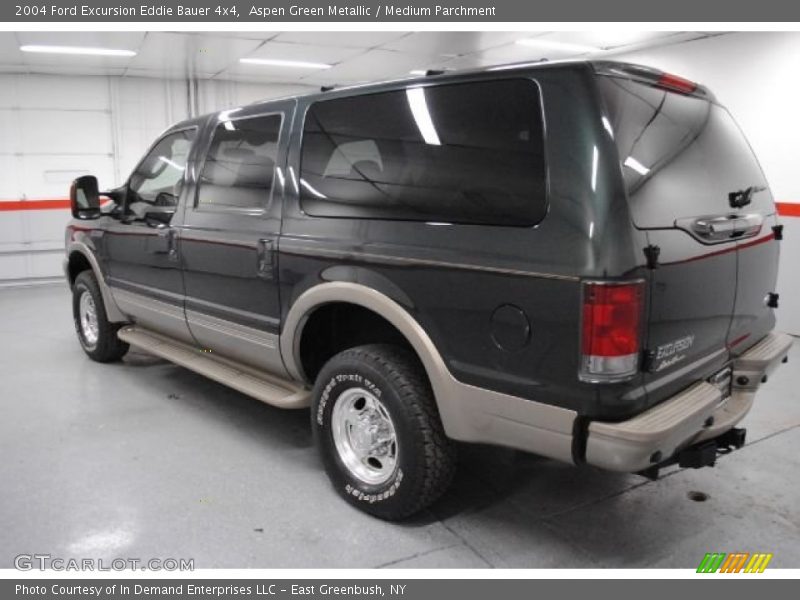 Aspen Green Metallic / Medium Parchment 2004 Ford Excursion Eddie Bauer 4x4