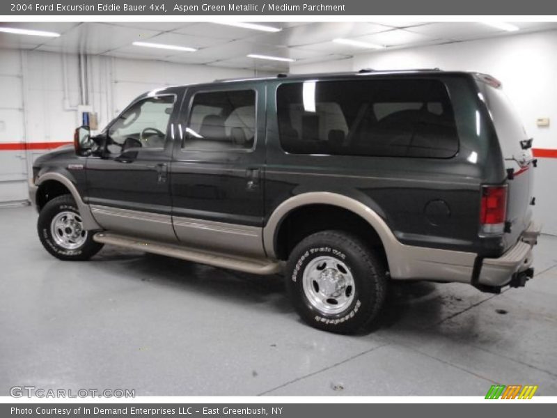 Aspen Green Metallic / Medium Parchment 2004 Ford Excursion Eddie Bauer 4x4