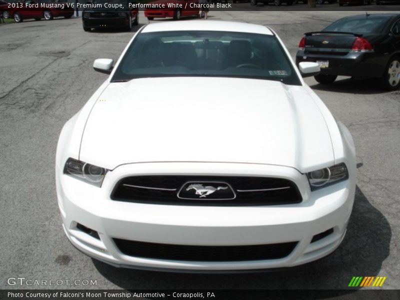 2013 Mustang V6 Premium Coupe Performance White