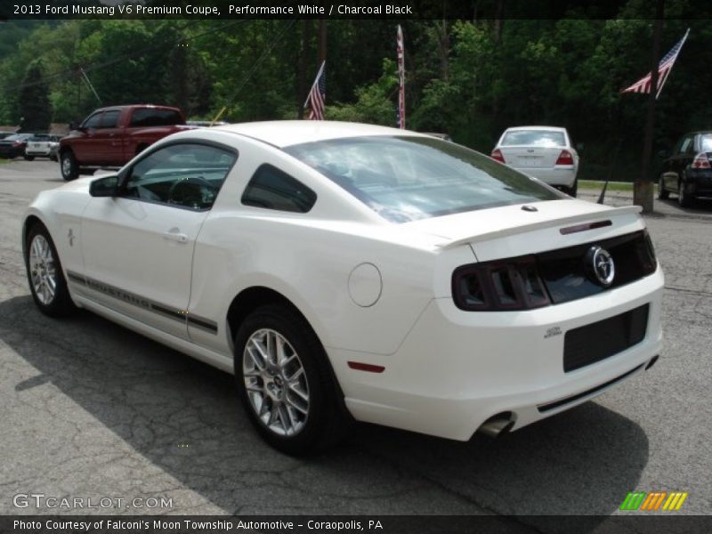  2013 Mustang V6 Premium Coupe Performance White