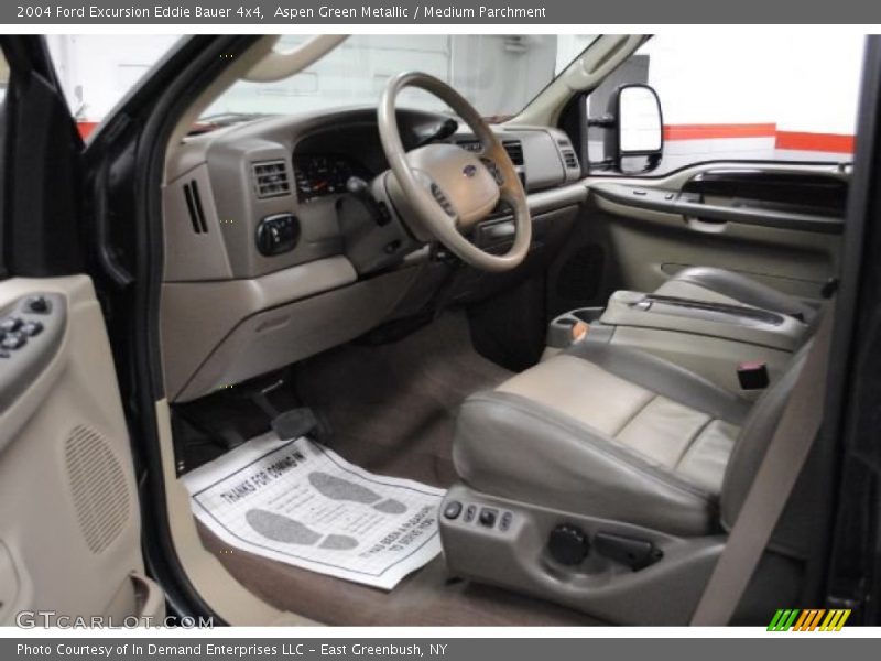 Aspen Green Metallic / Medium Parchment 2004 Ford Excursion Eddie Bauer 4x4