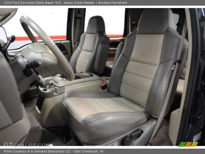 Aspen Green Metallic / Medium Parchment 2004 Ford Excursion Eddie Bauer 4x4