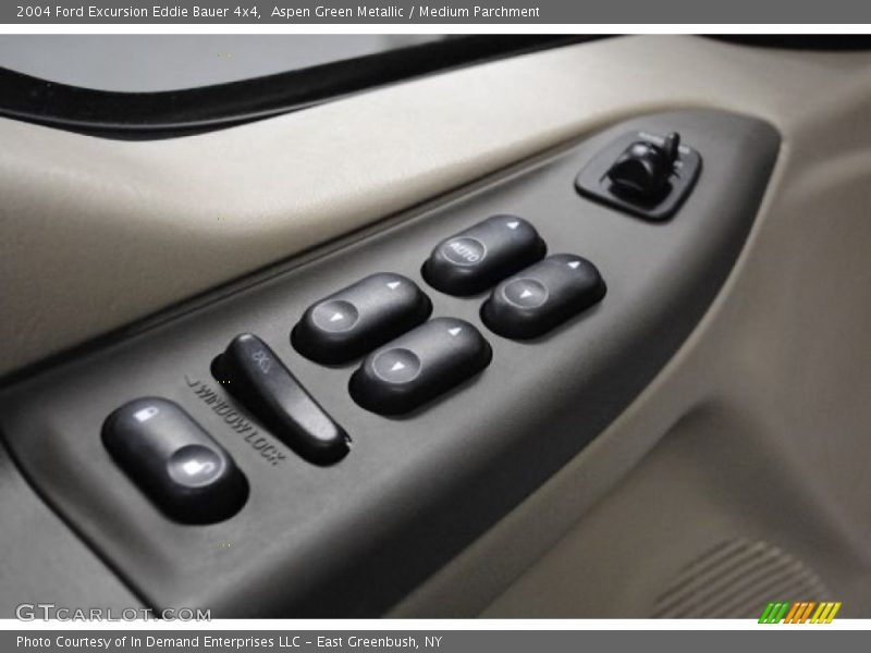 Aspen Green Metallic / Medium Parchment 2004 Ford Excursion Eddie Bauer 4x4