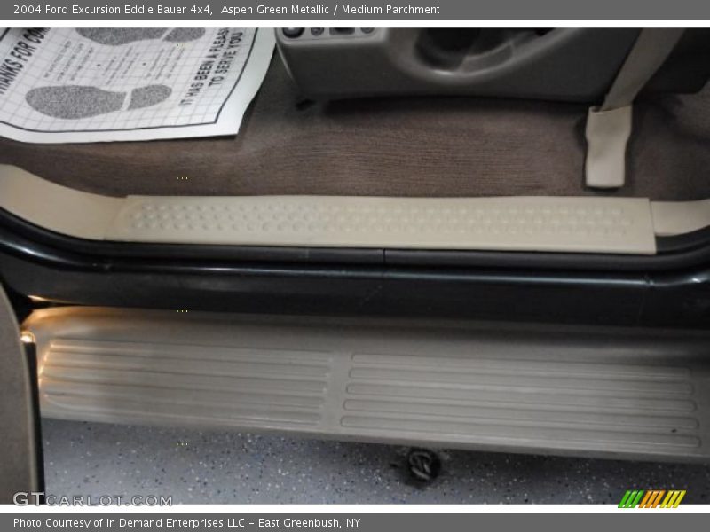 Aspen Green Metallic / Medium Parchment 2004 Ford Excursion Eddie Bauer 4x4