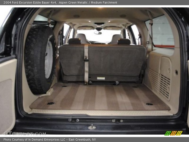 Aspen Green Metallic / Medium Parchment 2004 Ford Excursion Eddie Bauer 4x4