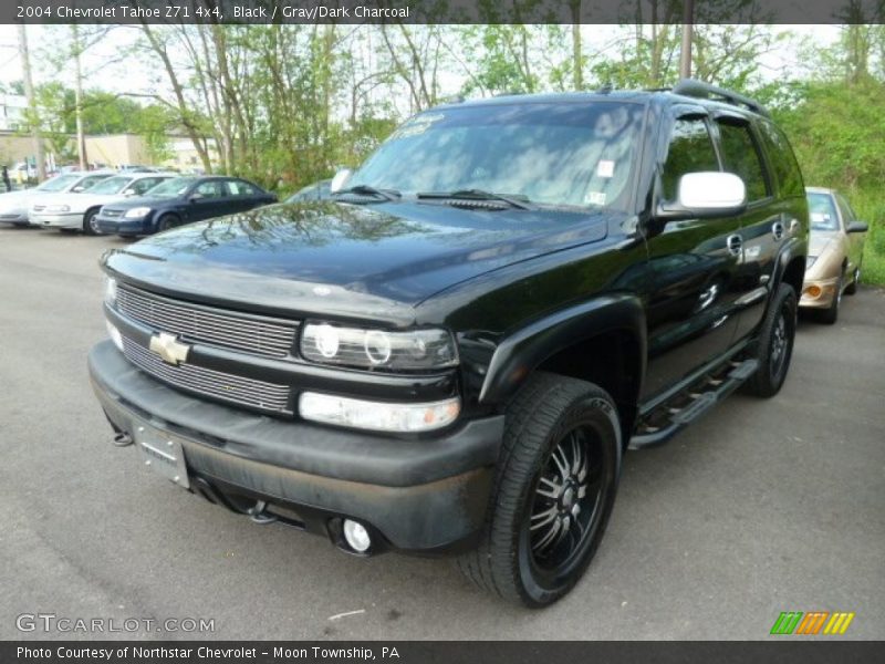 Black / Gray/Dark Charcoal 2004 Chevrolet Tahoe Z71 4x4