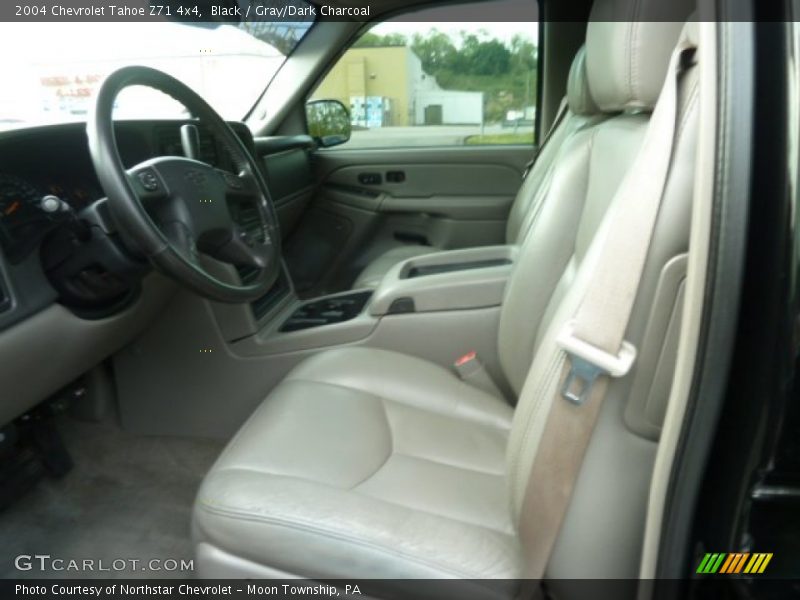 Black / Gray/Dark Charcoal 2004 Chevrolet Tahoe Z71 4x4