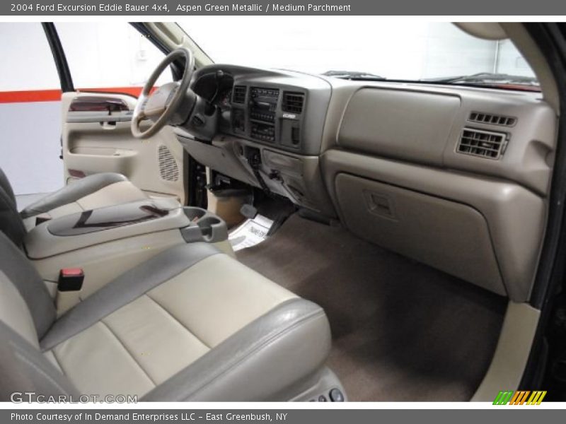 Aspen Green Metallic / Medium Parchment 2004 Ford Excursion Eddie Bauer 4x4