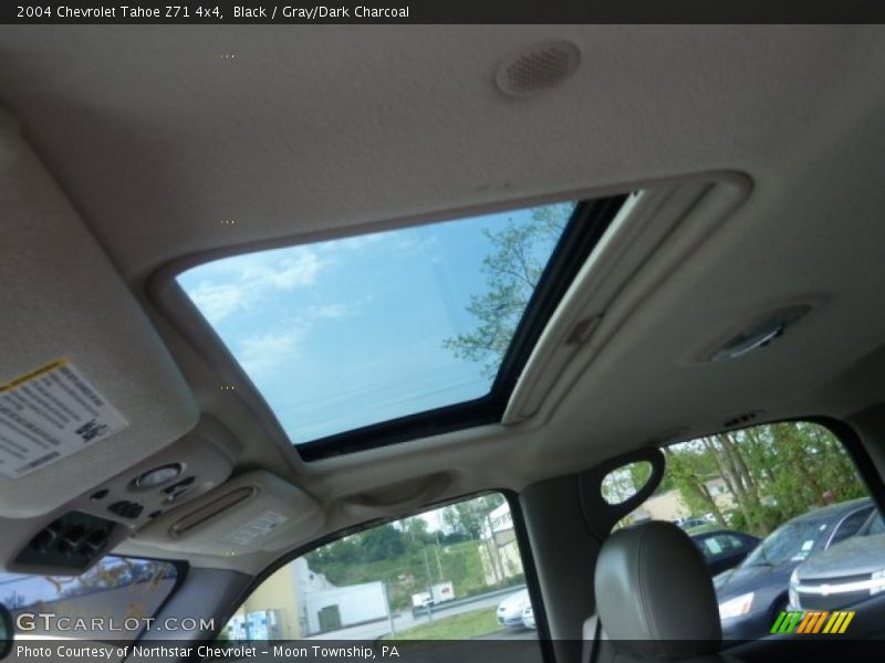 Black / Gray/Dark Charcoal 2004 Chevrolet Tahoe Z71 4x4