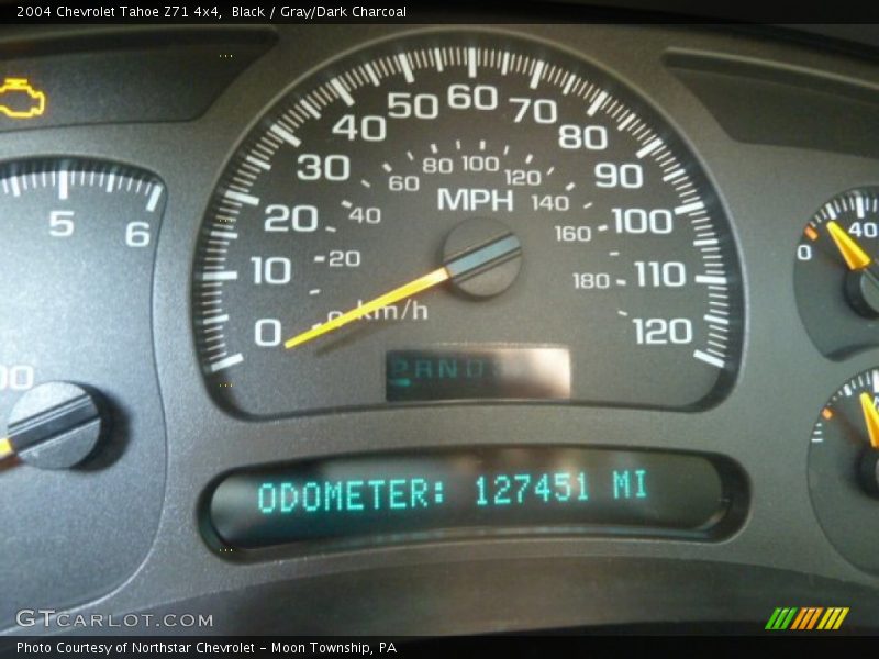 Black / Gray/Dark Charcoal 2004 Chevrolet Tahoe Z71 4x4