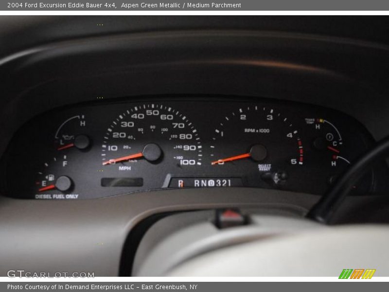 Aspen Green Metallic / Medium Parchment 2004 Ford Excursion Eddie Bauer 4x4