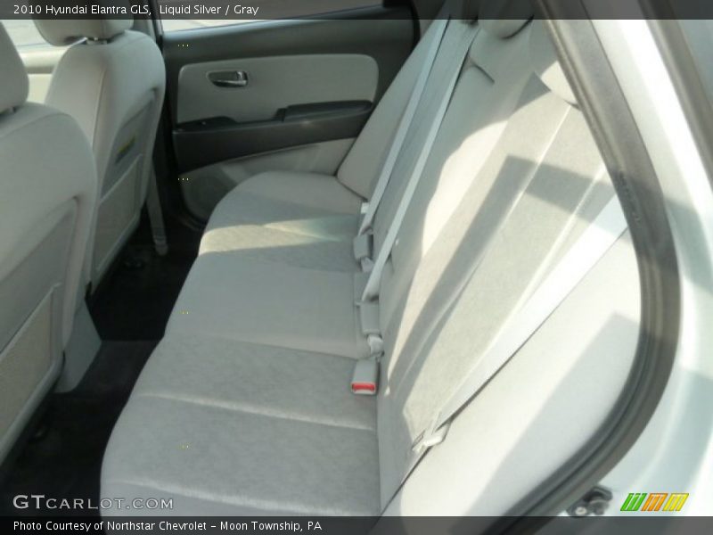 Liquid Silver / Gray 2010 Hyundai Elantra GLS