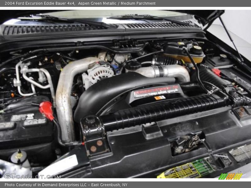 Aspen Green Metallic / Medium Parchment 2004 Ford Excursion Eddie Bauer 4x4