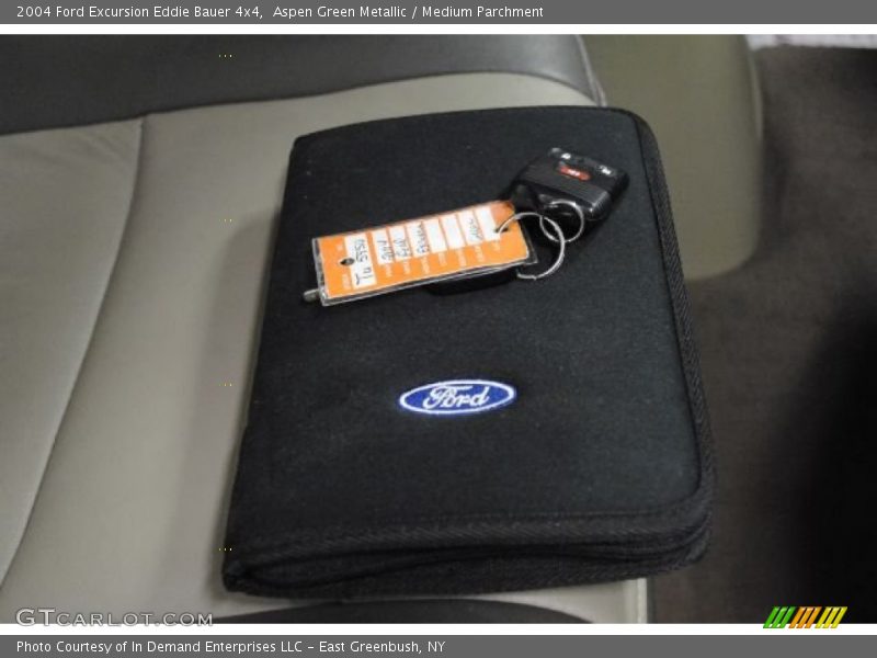 Aspen Green Metallic / Medium Parchment 2004 Ford Excursion Eddie Bauer 4x4