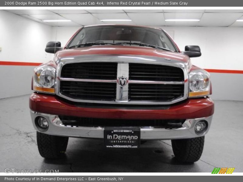 Inferno Red Crystal Pearl / Medium Slate Gray 2006 Dodge Ram 2500 Big Horn Edition Quad Cab 4x4
