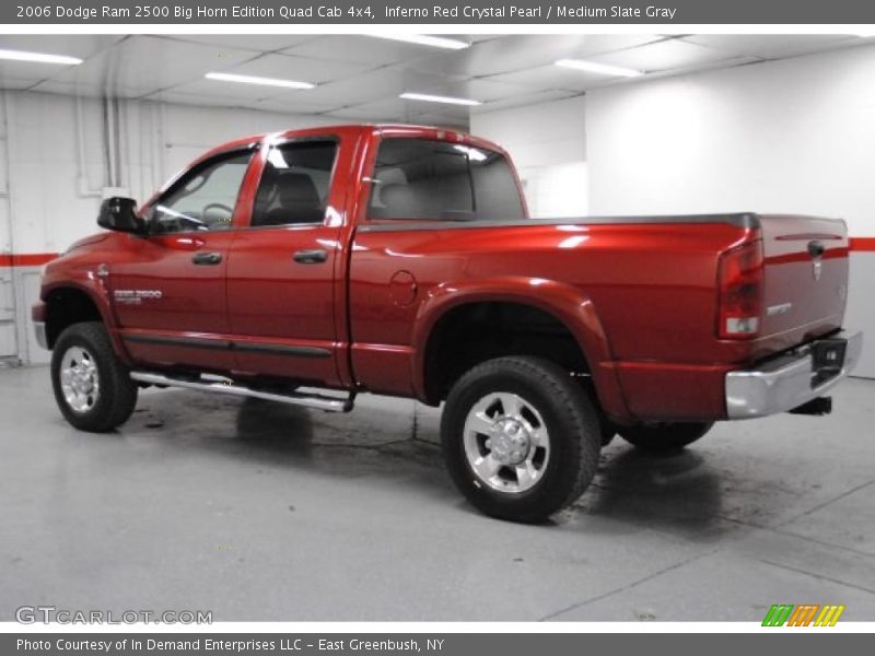 Inferno Red Crystal Pearl / Medium Slate Gray 2006 Dodge Ram 2500 Big Horn Edition Quad Cab 4x4