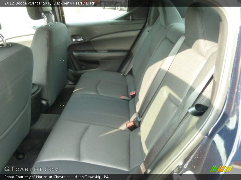 Blackberry Pearl / Black 2012 Dodge Avenger SXT