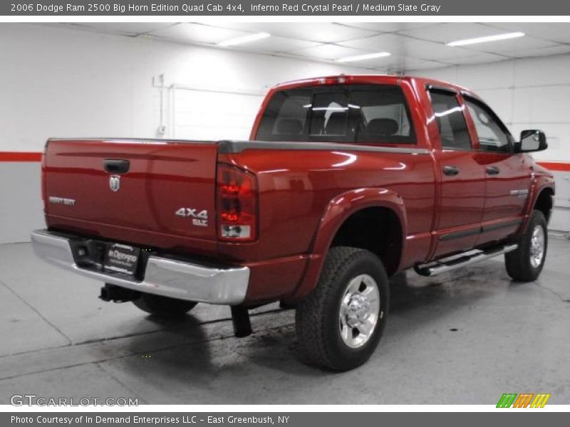 Inferno Red Crystal Pearl / Medium Slate Gray 2006 Dodge Ram 2500 Big Horn Edition Quad Cab 4x4