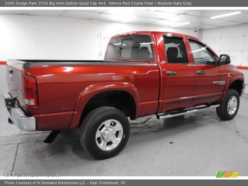 Inferno Red Crystal Pearl / Medium Slate Gray 2006 Dodge Ram 2500 Big Horn Edition Quad Cab 4x4