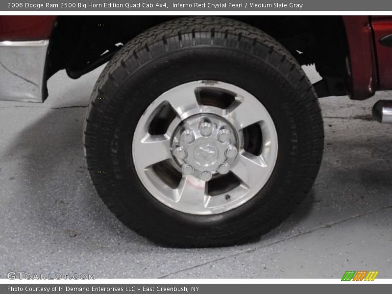Inferno Red Crystal Pearl / Medium Slate Gray 2006 Dodge Ram 2500 Big Horn Edition Quad Cab 4x4