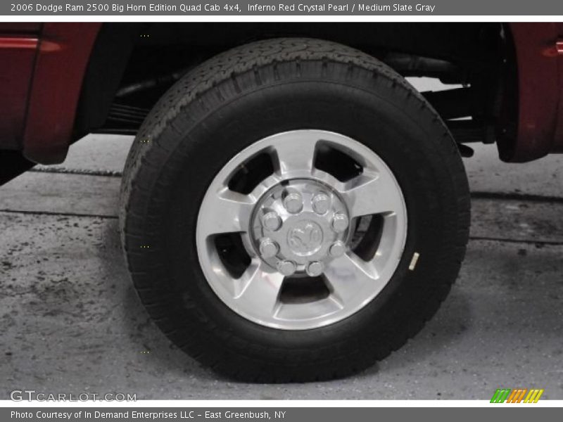 Inferno Red Crystal Pearl / Medium Slate Gray 2006 Dodge Ram 2500 Big Horn Edition Quad Cab 4x4