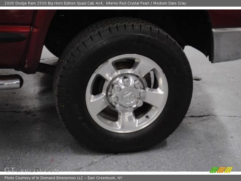 Inferno Red Crystal Pearl / Medium Slate Gray 2006 Dodge Ram 2500 Big Horn Edition Quad Cab 4x4