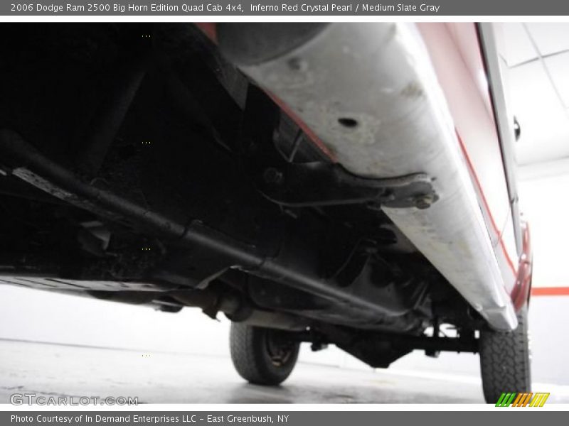 Inferno Red Crystal Pearl / Medium Slate Gray 2006 Dodge Ram 2500 Big Horn Edition Quad Cab 4x4