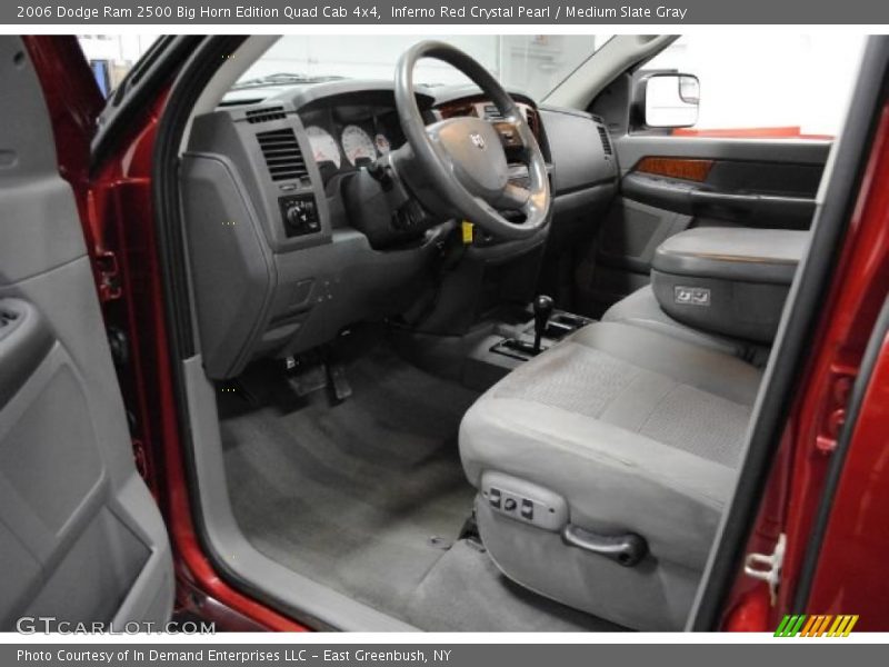 Inferno Red Crystal Pearl / Medium Slate Gray 2006 Dodge Ram 2500 Big Horn Edition Quad Cab 4x4