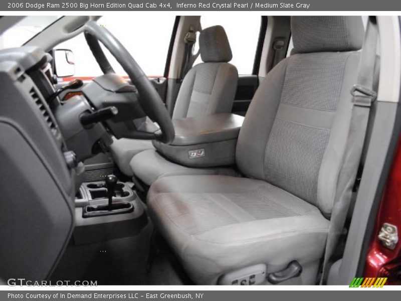 Inferno Red Crystal Pearl / Medium Slate Gray 2006 Dodge Ram 2500 Big Horn Edition Quad Cab 4x4