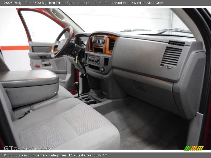 Inferno Red Crystal Pearl / Medium Slate Gray 2006 Dodge Ram 2500 Big Horn Edition Quad Cab 4x4