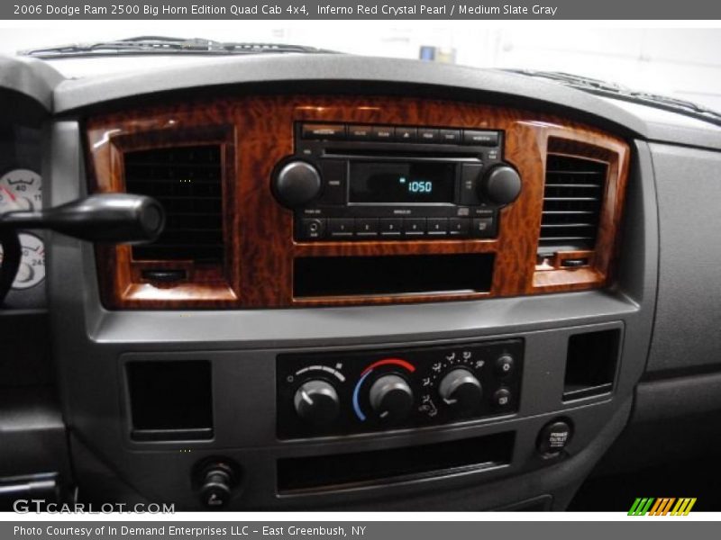 Inferno Red Crystal Pearl / Medium Slate Gray 2006 Dodge Ram 2500 Big Horn Edition Quad Cab 4x4