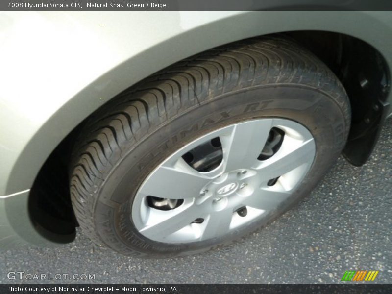 Natural Khaki Green / Beige 2008 Hyundai Sonata GLS