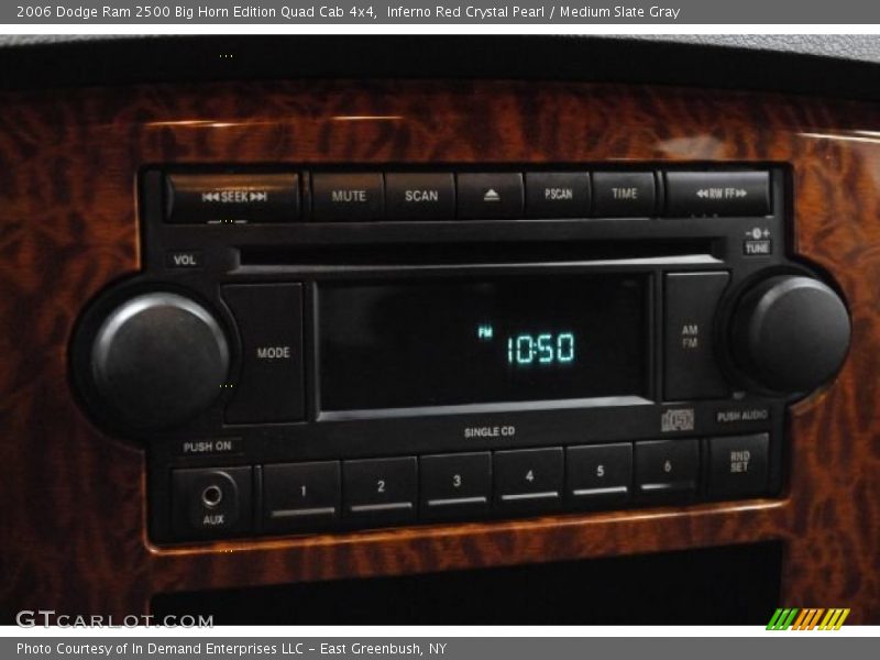 Inferno Red Crystal Pearl / Medium Slate Gray 2006 Dodge Ram 2500 Big Horn Edition Quad Cab 4x4