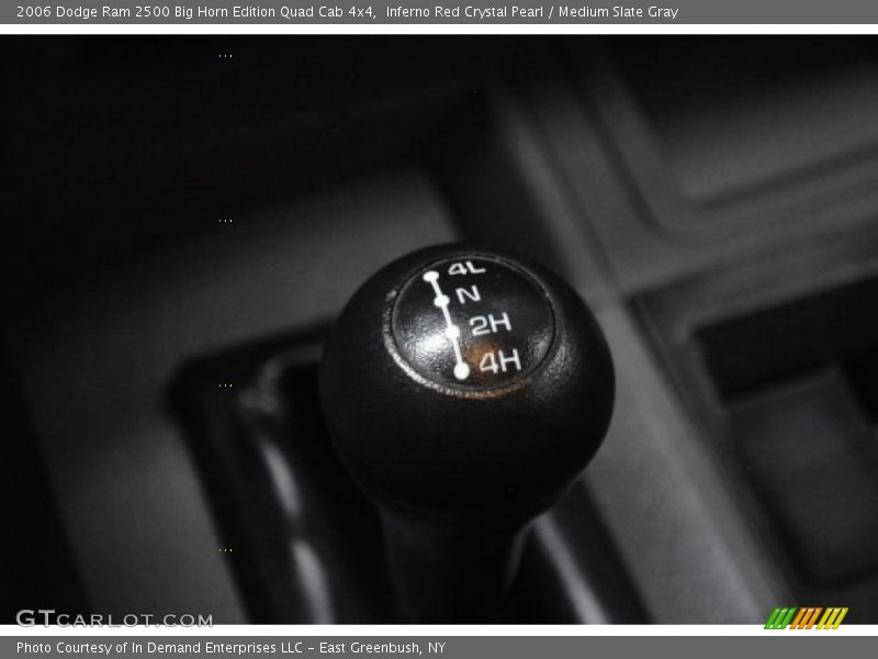 Inferno Red Crystal Pearl / Medium Slate Gray 2006 Dodge Ram 2500 Big Horn Edition Quad Cab 4x4