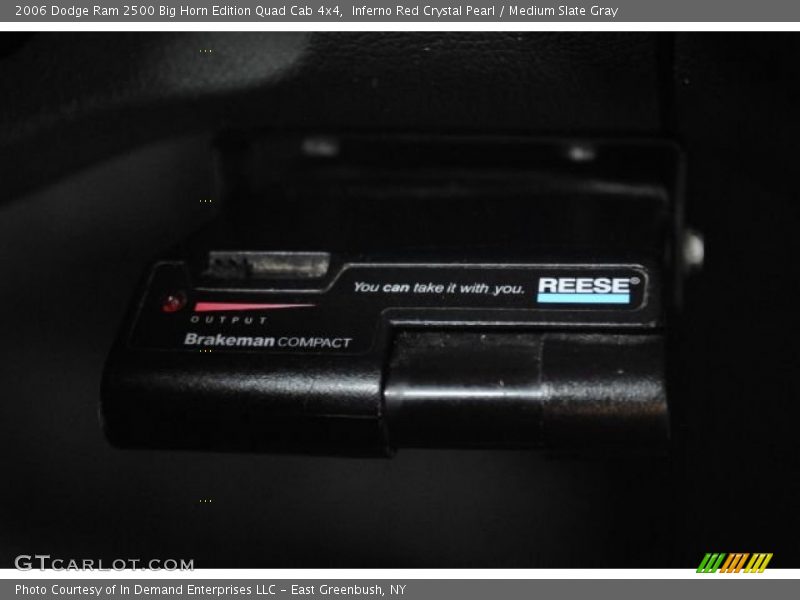 Inferno Red Crystal Pearl / Medium Slate Gray 2006 Dodge Ram 2500 Big Horn Edition Quad Cab 4x4