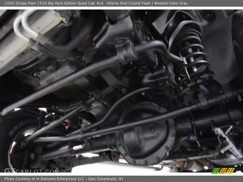 Inferno Red Crystal Pearl / Medium Slate Gray 2006 Dodge Ram 2500 Big Horn Edition Quad Cab 4x4