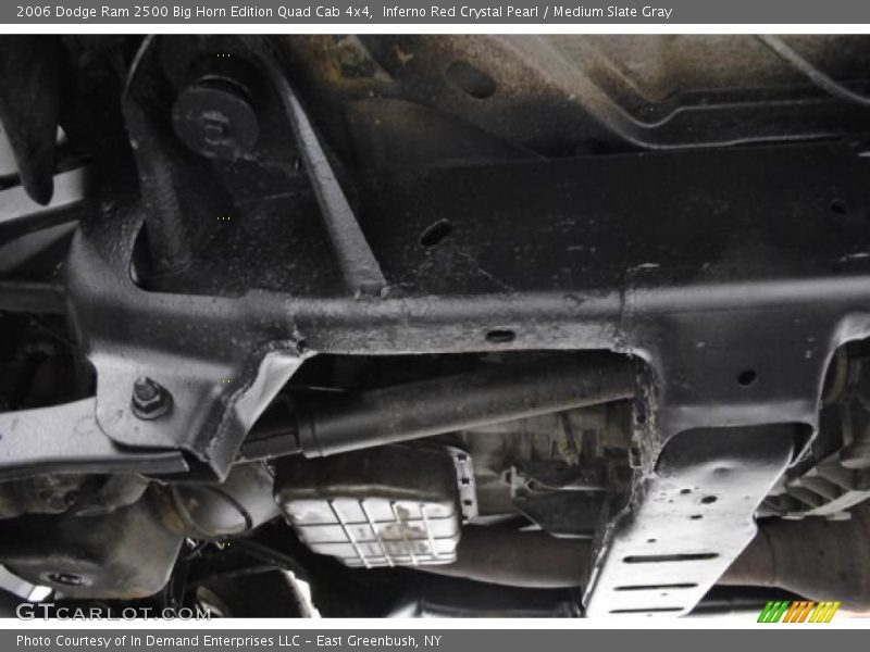 Inferno Red Crystal Pearl / Medium Slate Gray 2006 Dodge Ram 2500 Big Horn Edition Quad Cab 4x4
