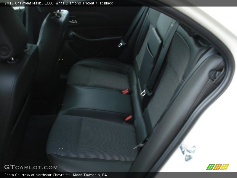White Diamond Tricoat / Jet Black 2013 Chevrolet Malibu ECO