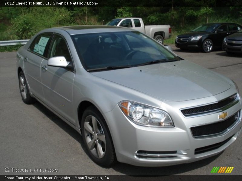 Silver Ice Metallic / Ebony 2012 Chevrolet Malibu LT