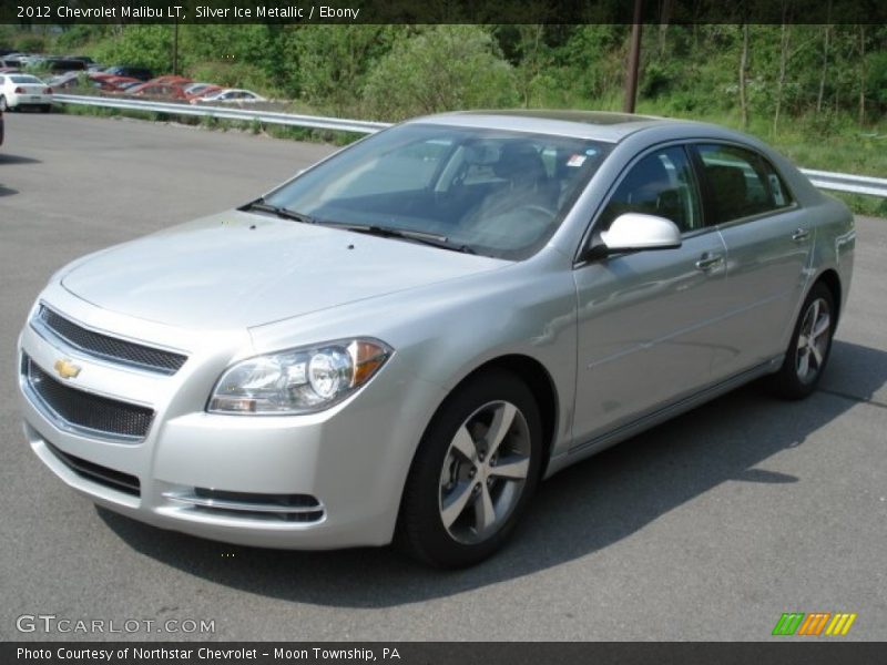 Silver Ice Metallic / Ebony 2012 Chevrolet Malibu LT