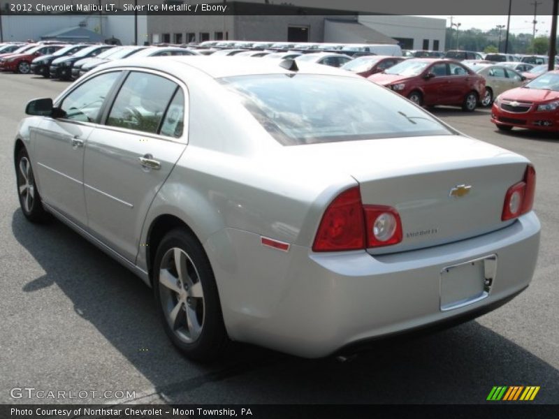Silver Ice Metallic / Ebony 2012 Chevrolet Malibu LT