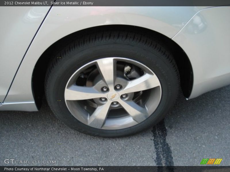 Silver Ice Metallic / Ebony 2012 Chevrolet Malibu LT